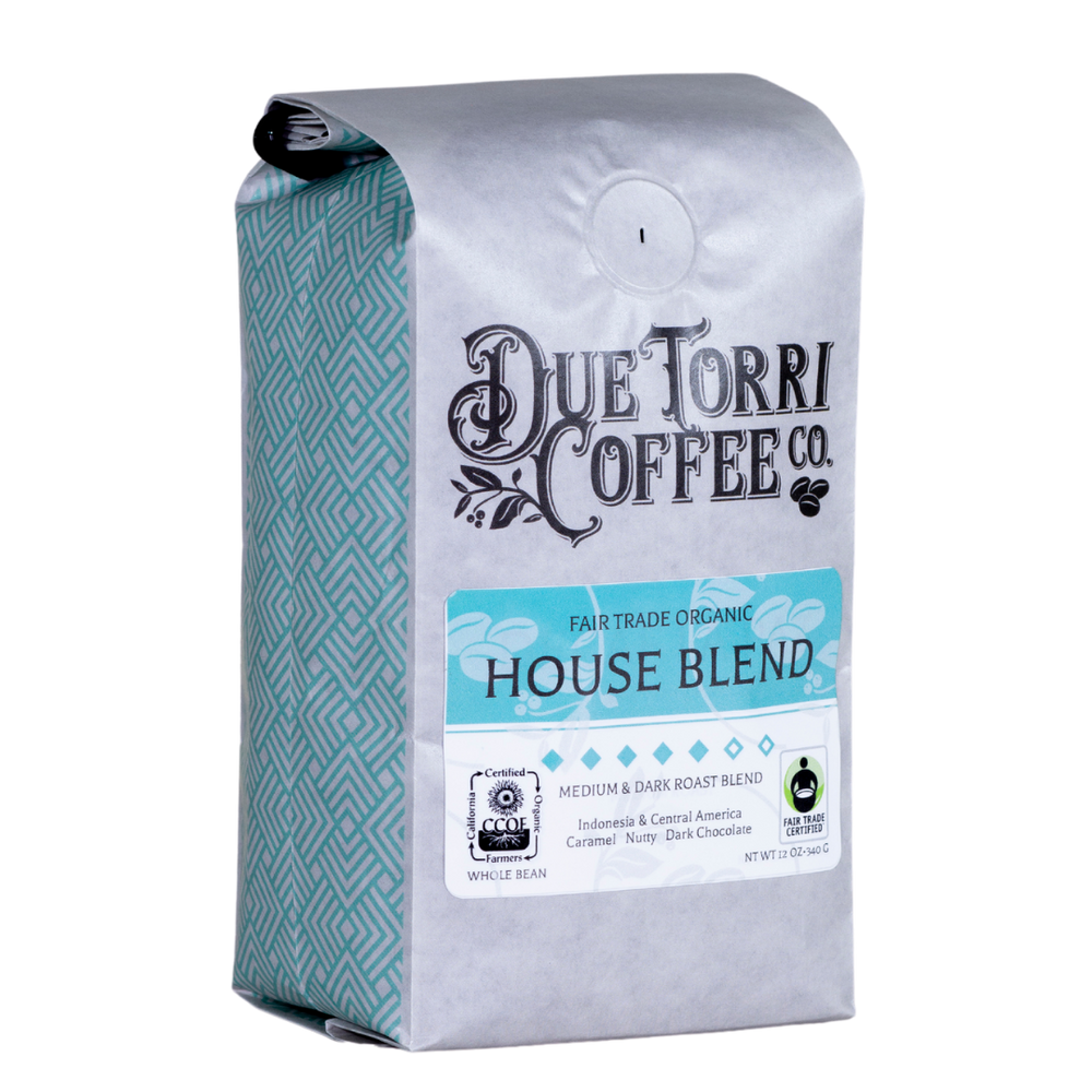 Fair Trade Organic House - Due Torri Coffee